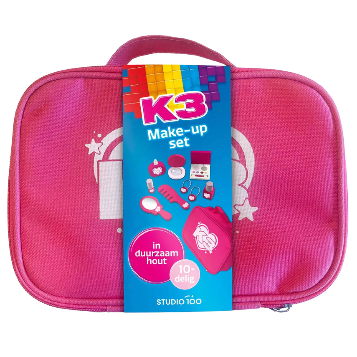 K3 Houten Make-up Set - 10dlg.-Studio 100 Sale