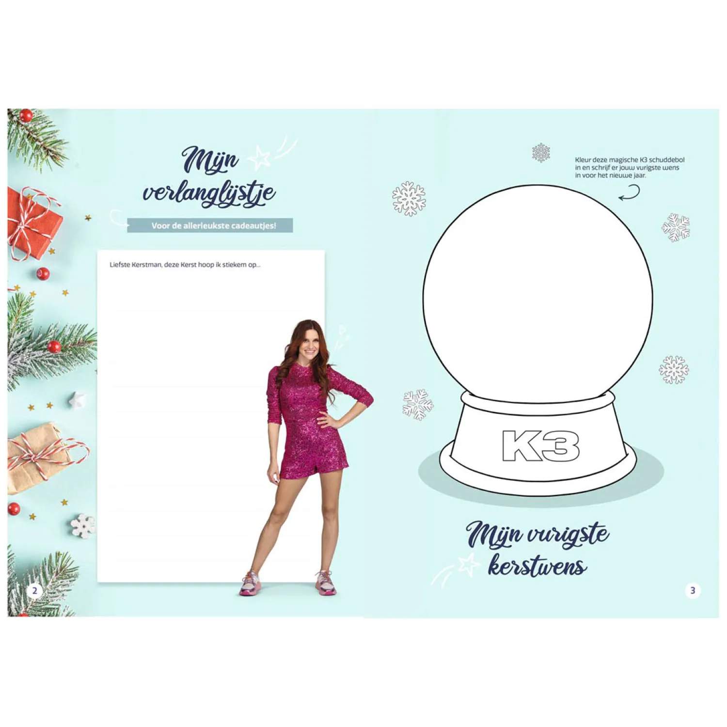 Studio 100 K3 Kerstspecial Doeboek Online