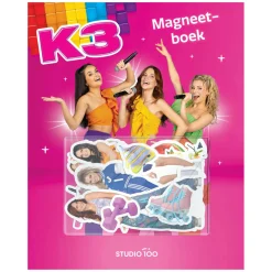 K3 Magneetboek - Met 20 magneten>Studio 100 Discount