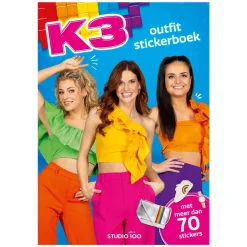 K3 Outfit Stickerboek-Studio 100 Online