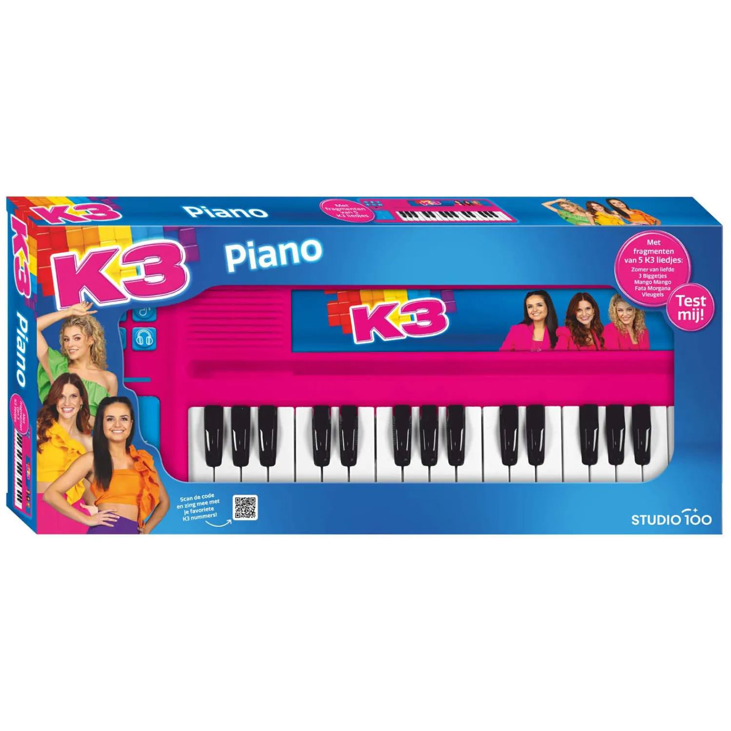 Studio 100 K3 Piano met 5 K3 Liedjes Best