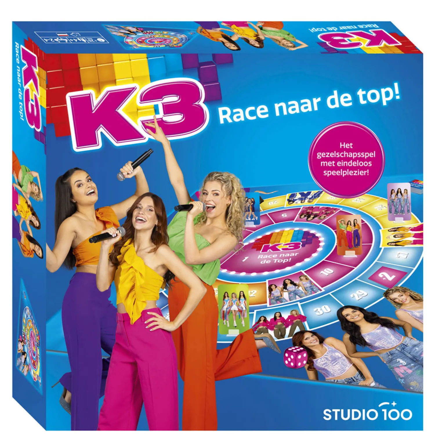 K3 Race Naar de Top Bordspel>Studio 100 Hot