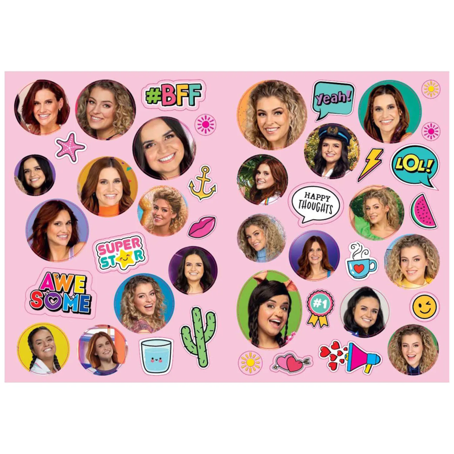 K3 Stickerboek - Stickerfun XL>Studio 100 Online