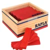 , 40 Plankjes Rood-Kapla Discount