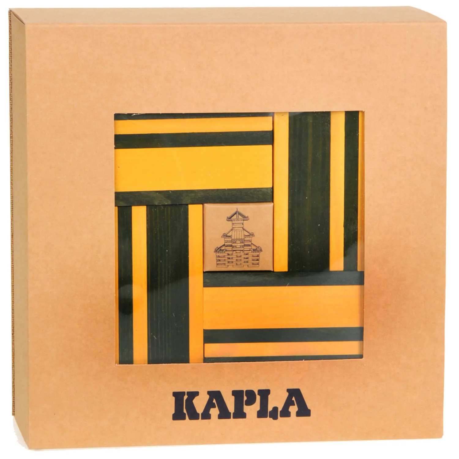 Kapla , Boekje met 40 Gele en Groene Plankjes Best