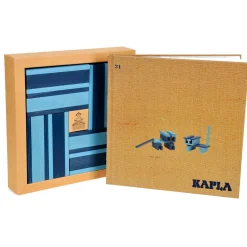 , Boekje met 40 Licht- en Donkerblauwe Plankjes>Kapla Sale