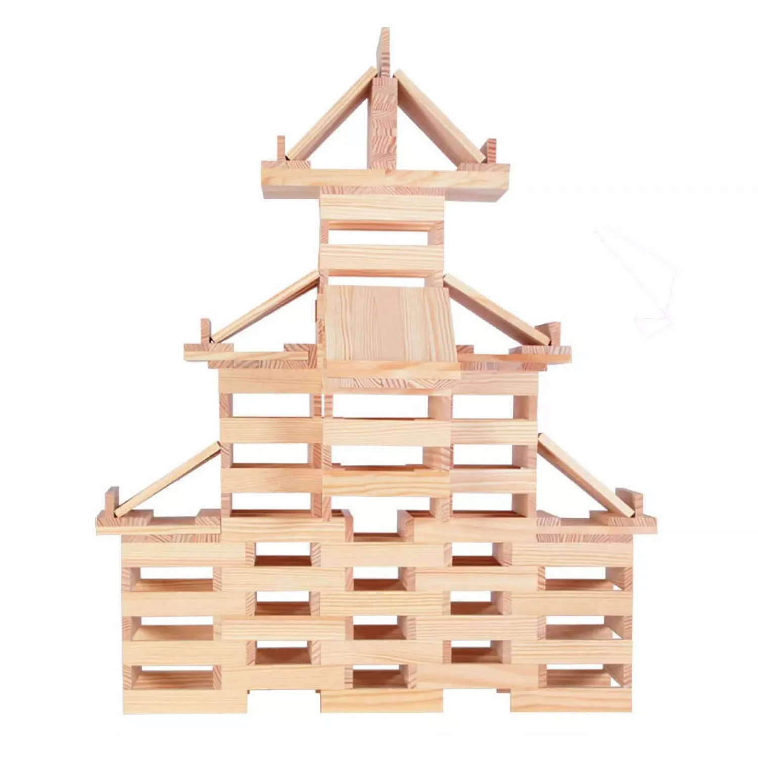 , Doos 200 Blanke Plankjes>Kapla