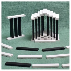 Kist 100 Plankjes - Zwart/Wit><noscript><img width=