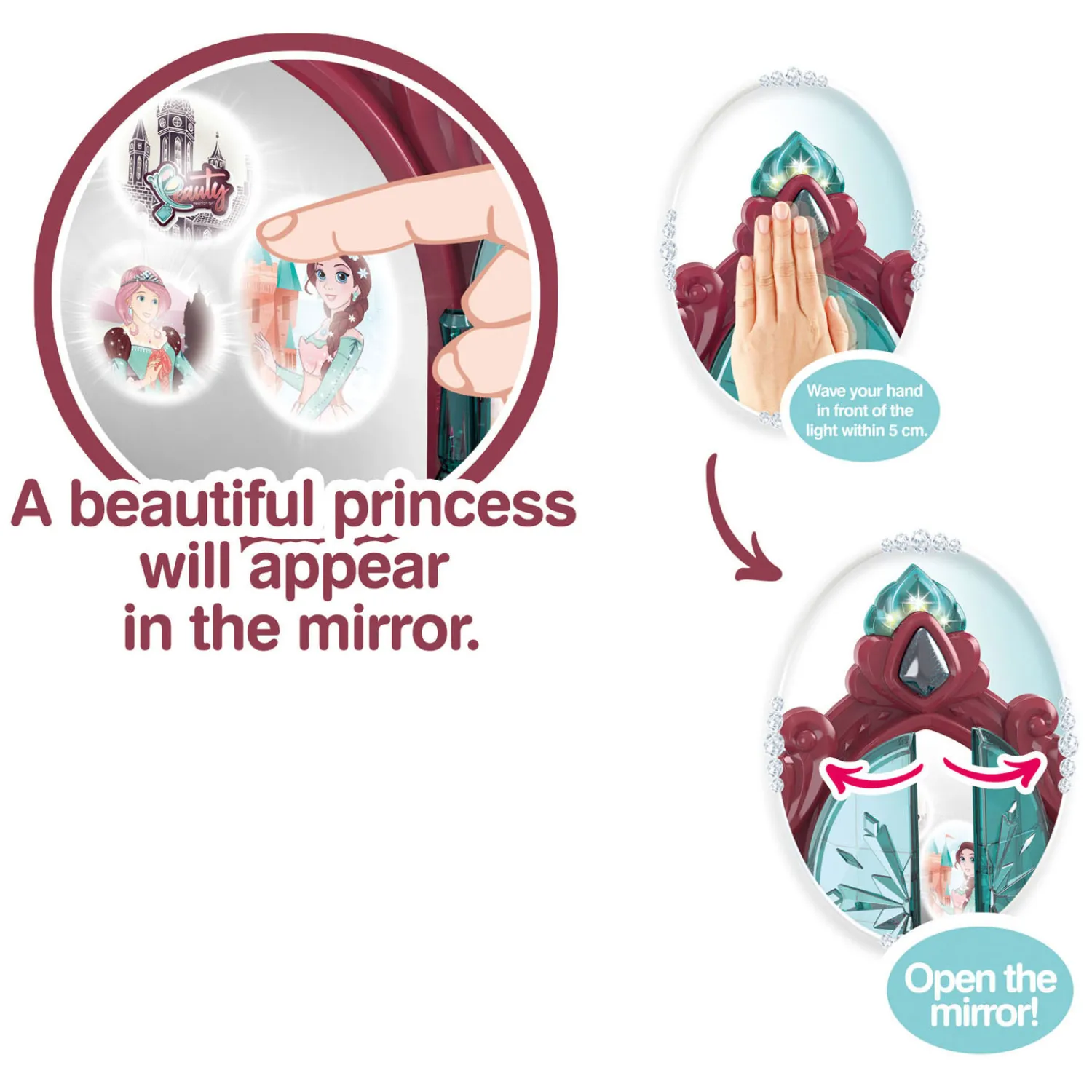 Kaptafel Magische Spiegel> Sale