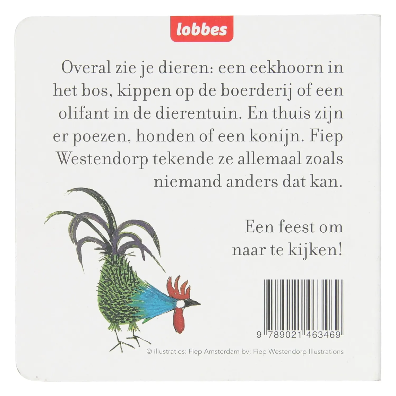 Kartonboek Dieren van Fiep Westendorp>Lobbes Clearance