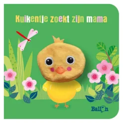 Standaard Uitgeverij Kartonboek met Vingerpopje - Kuikentje Zoekt Zijn Mama Clearance