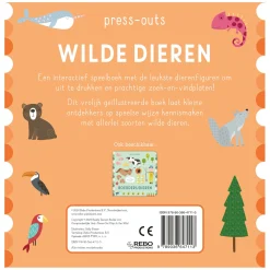 Kartonboek Press-Outs - Wilde Dieren>Rebo Publishers Sale