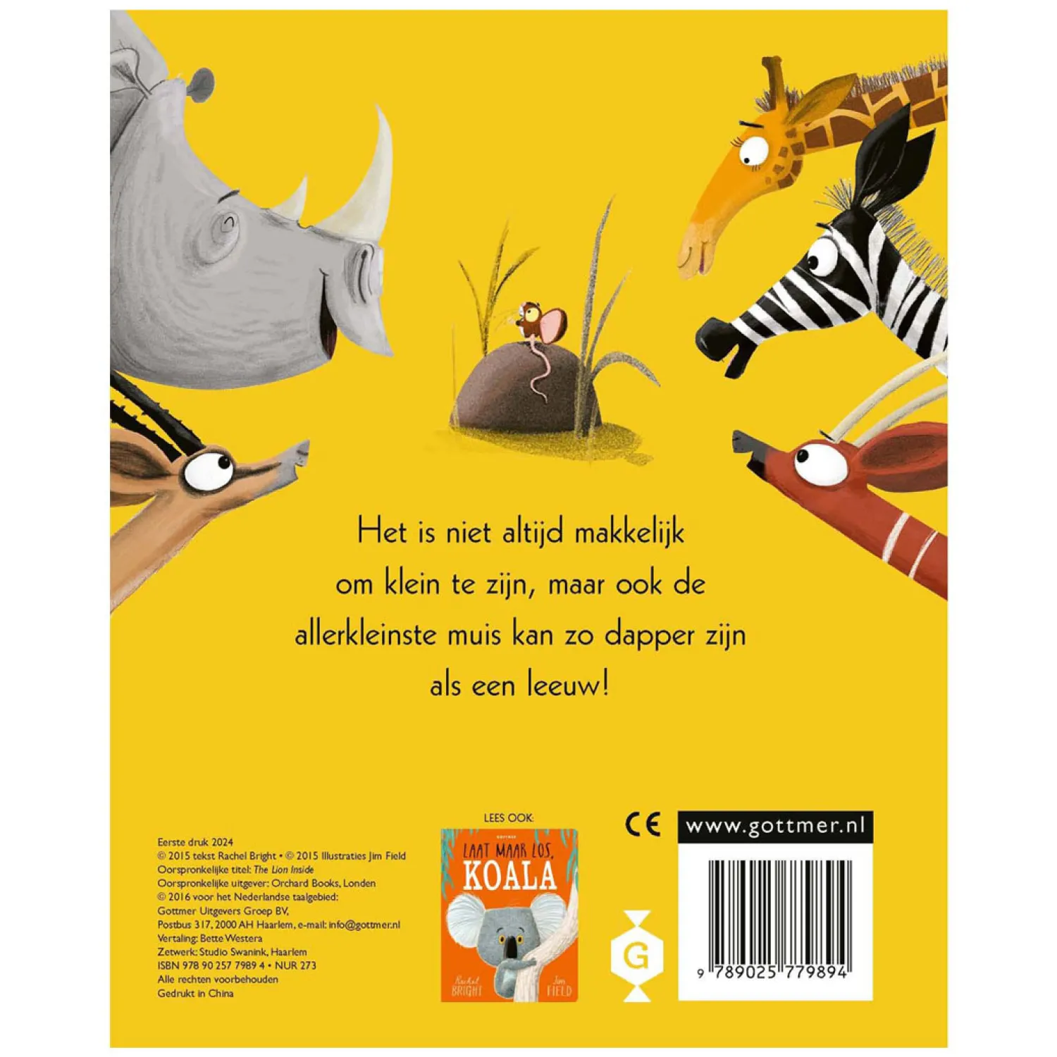 Gottmer Uitgevers Groep Kartonboekje De leeuw in de muis Hot