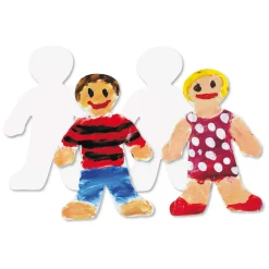 Kartonnen Figuur Kind Klein - 36dlg.- Clearance