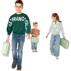 Kartonnen Koffer Set Groen, 3st.-Playwood Best