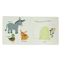 Wins Holland Kartonnen Schuifboekje - Spelen en leren Boerderij Best