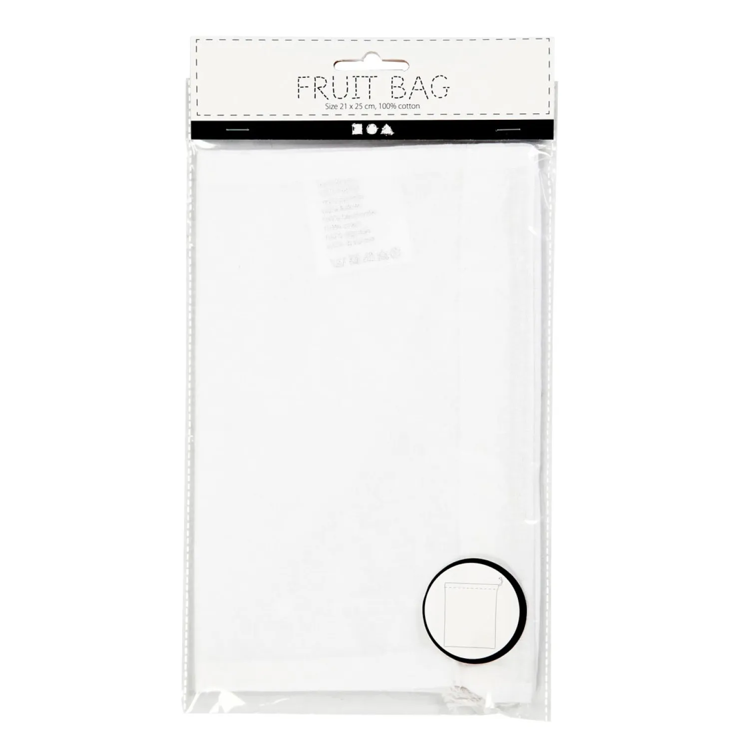 Katoenen Knikkerzak>Creativ Company