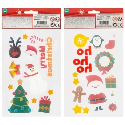 Creative Craft Group Kerst Raamstickers Discount