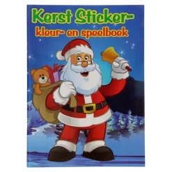 Kerst Sticker- en Kleurboek-Boek Specials Nederland BV Sale