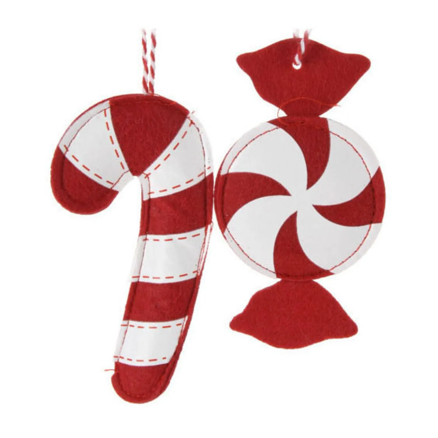 Kersthangers Vilt Snoep, Set van 12> New