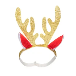 Kerstjurk met Haarband Rendier, maat 35-45 cm-Heless New