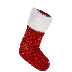 Kerstsok met Pailletten> Sale