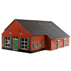 Boerderij Woonhuis met Stal, 1:32-Kids Globe Clearance