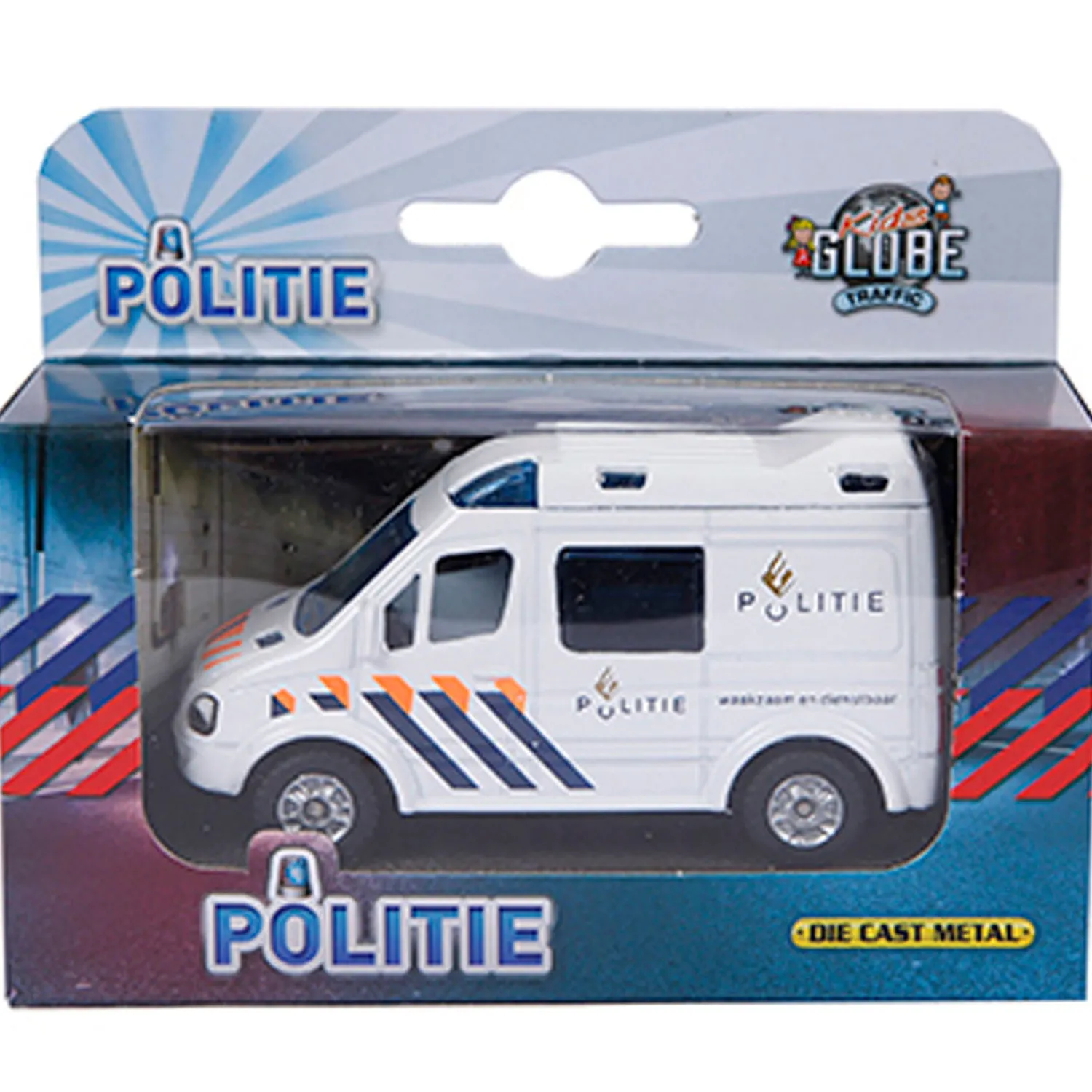 Kids Globe Die-cast Politieauto NL Sale