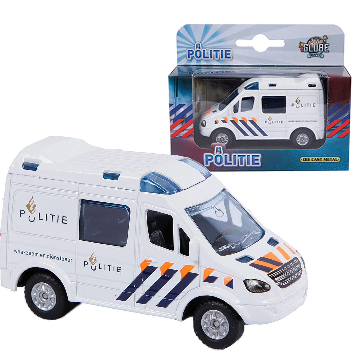 Kids Globe Die-cast Politieauto NL Sale