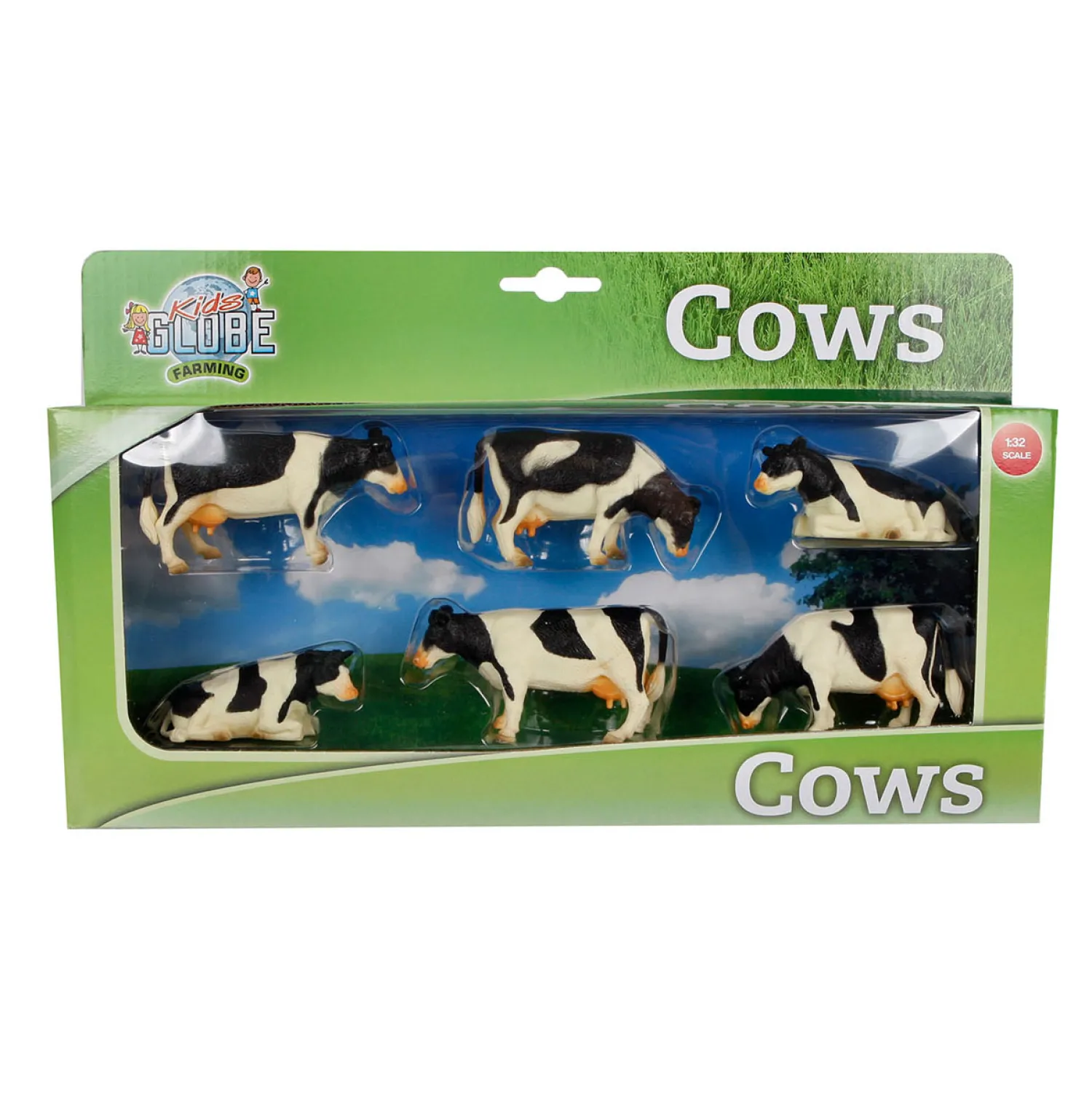 Kids Globe Koeien 1:32, 6st. Discount