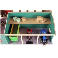 Kids Globe Loopstal met Berging en Weiland 1:32 Sale