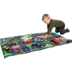 Kids Globe Speelkleed Verkeer met Led verkeerslichten- Clearance