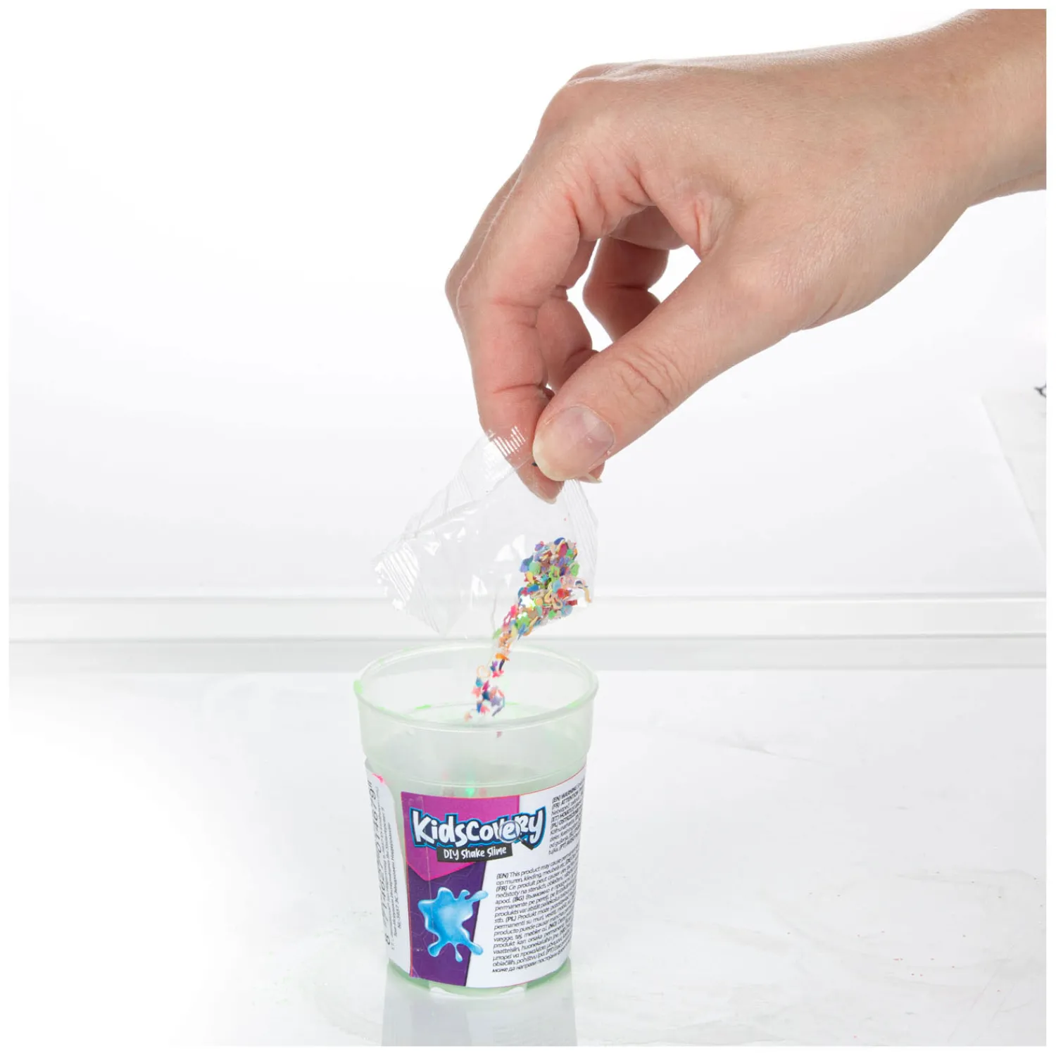 Kidscovery Confetti Shake Slijm Maken-Toi-Toys