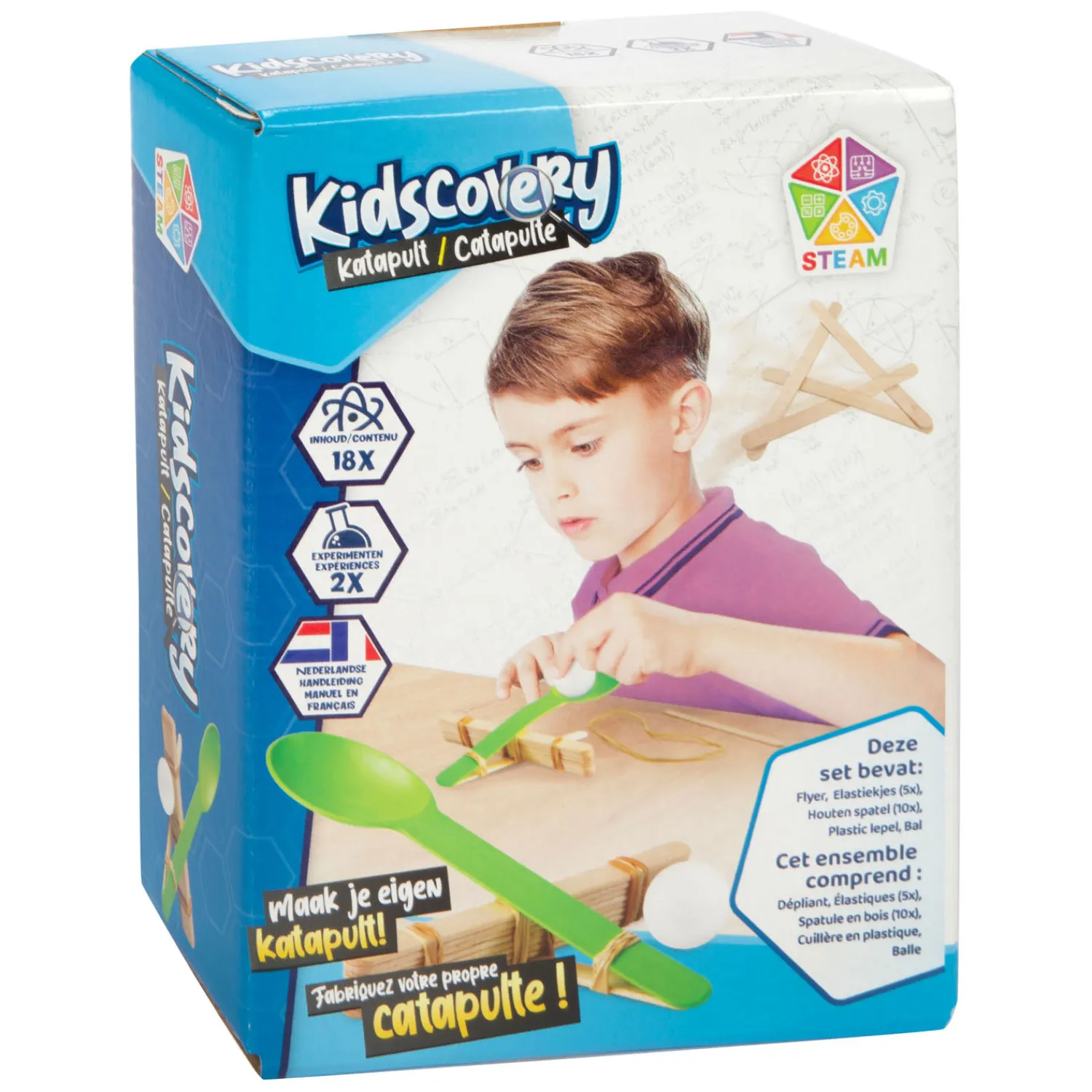 Experiment - Katapult Set-Kidscovery
