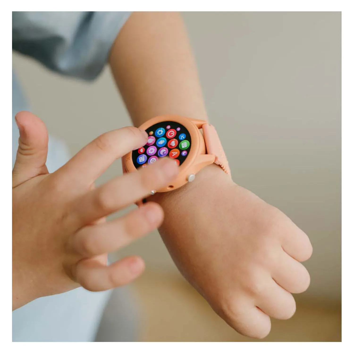 Kidywatch Smartwatch Koraal-Kidywolf New