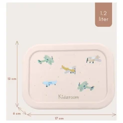 Kidzroom Broodtrommel Lovely Lunch Vliegtuigen Sale