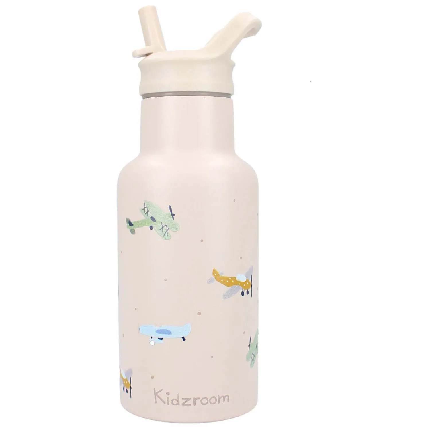 Kidzroom Drinkfles Sweet Sips Vliegtuigen, 350ml Clearance