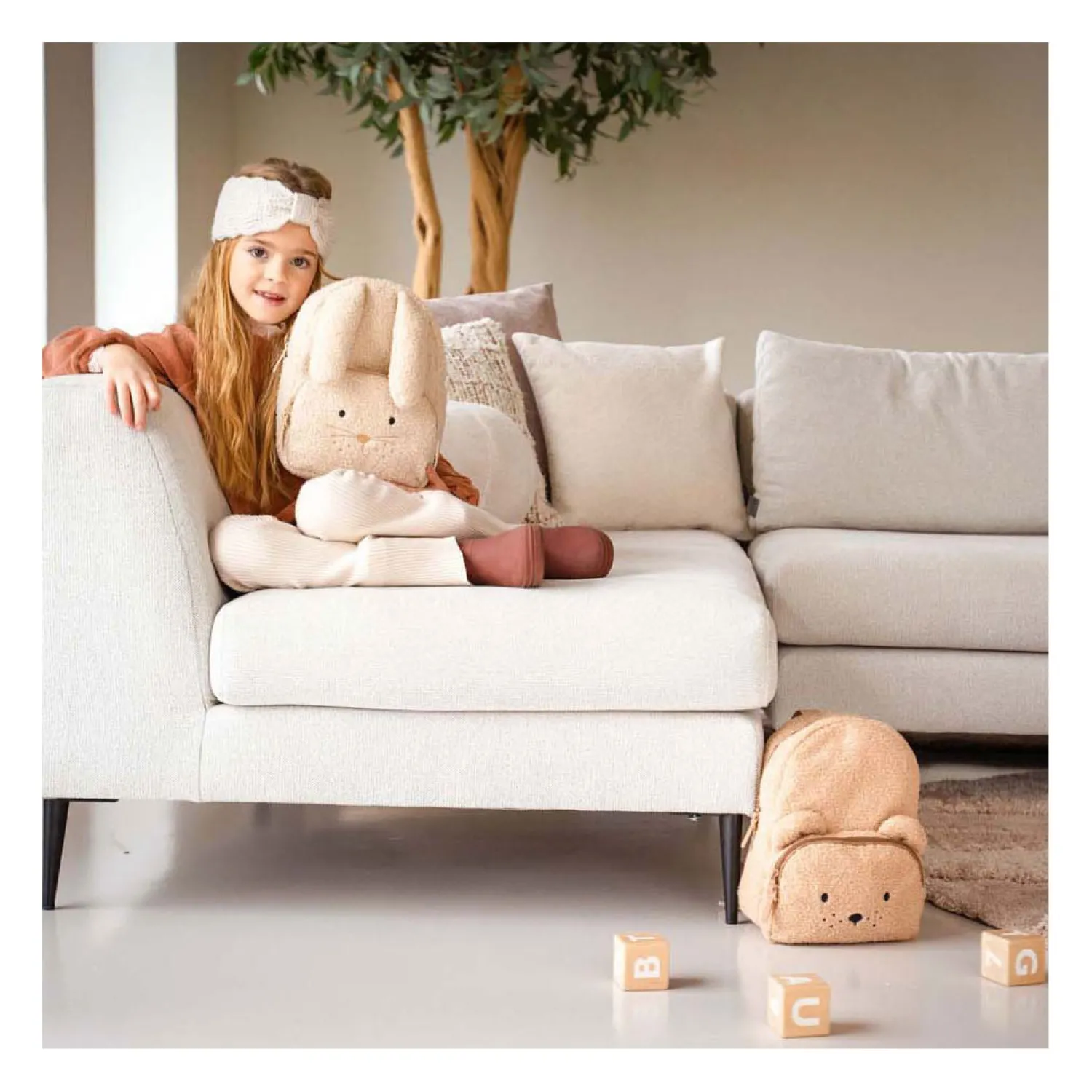 Rugzak Pisa Comfort Friends Konijn-Kidzroom