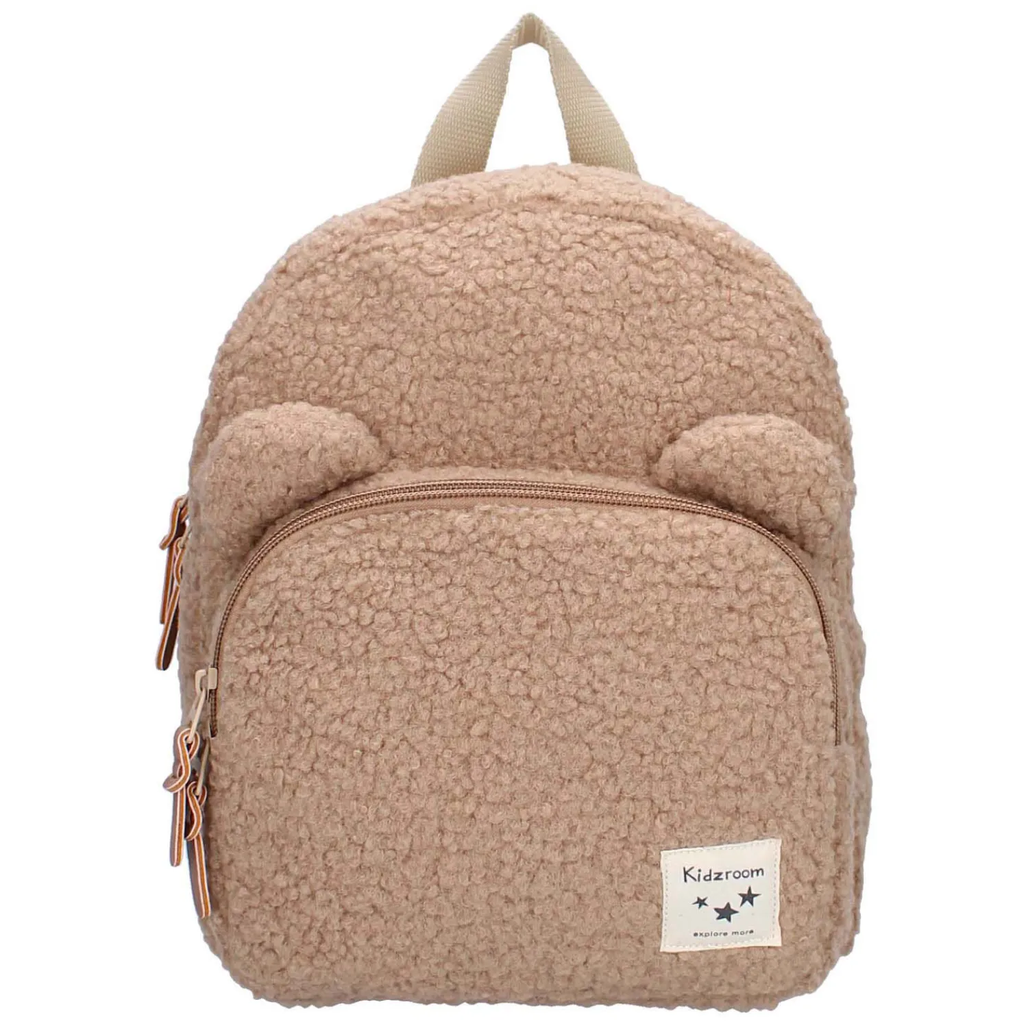 Rugzak Porto Beary Excited Beige>Kidzroom Outlet