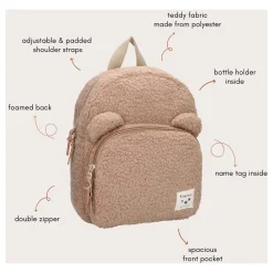 Rugzak Porto Beary Excited Beige><noscript><img width=