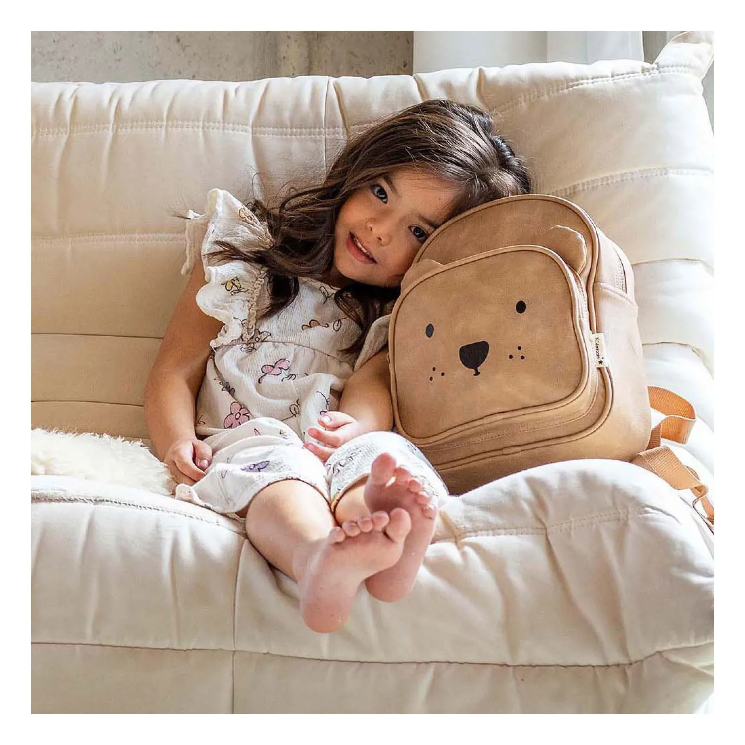 Rugzak Porto Beary Excited Leer-Kidzroom Outlet