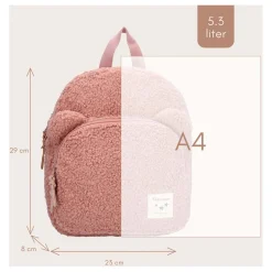 Rugzak Porto Beary Excited Roze><noscript><img width=