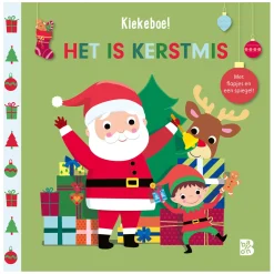 Standaard Uitgeverij Kiekeboeboek met spiegeltje kerst Flapjesboek Clearance