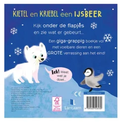 Lantaarn Publishers Kietel en Kriebel een Ijsbeer Flapjesboek