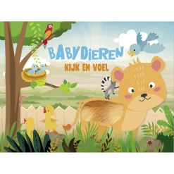 Kijk en voel - Babydieren-Lantaarn Publishers Clearance