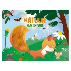 Lantaarn Publishers Kijk en Voel - Natuur Prentenboek New