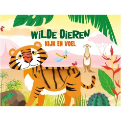 Lantaarn Publishers Kijk en voel - Wilde Dieren Clearance