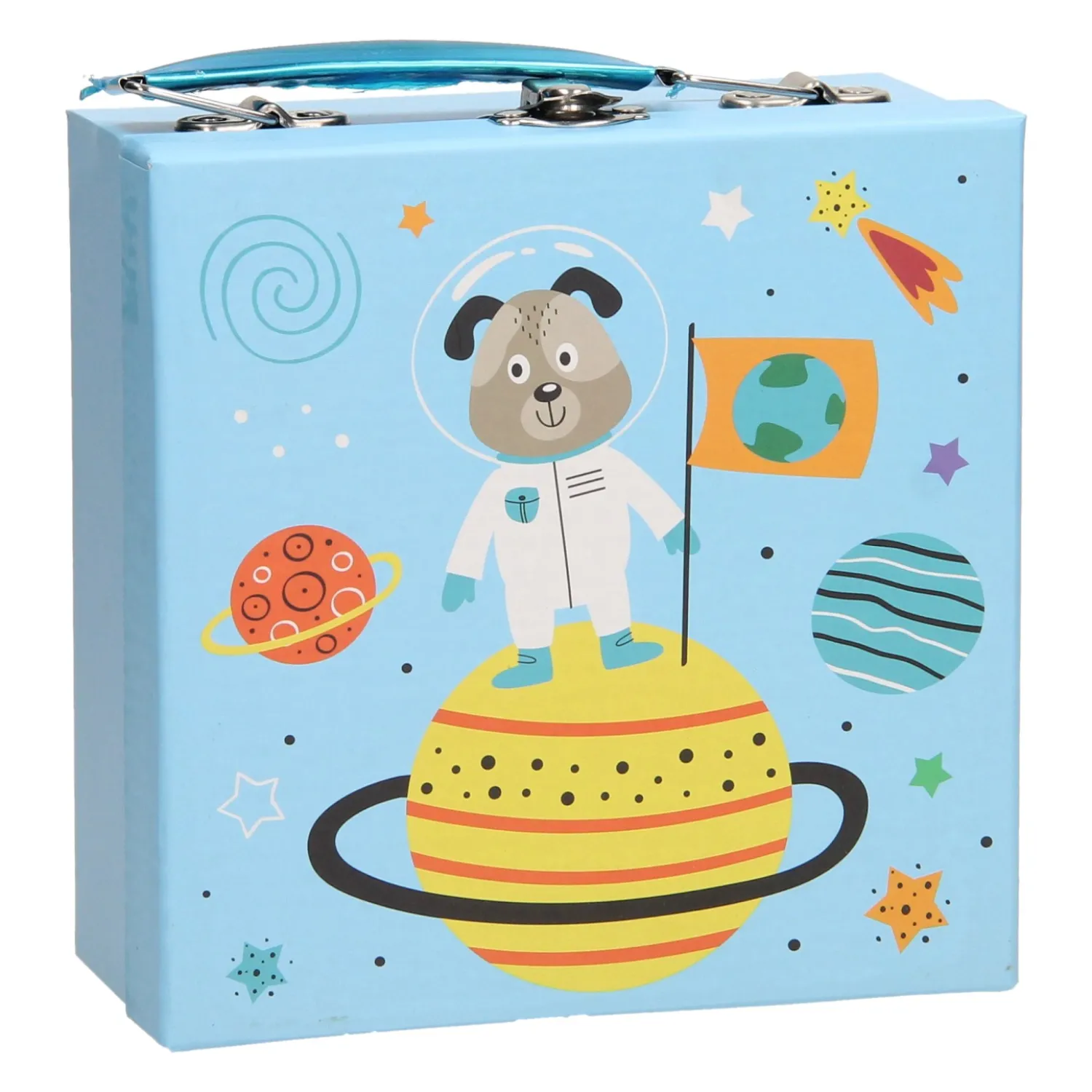 Wins Holland Kinder Kofferset 2in1 - Ruimte, 2dlg. Clearance