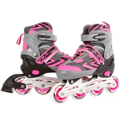 Kinder Skeelers Roze/Grijs, maat 29-32> Discount