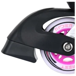 Kinder Skeelers Roze/Grijs, maat 29-32><noscript><img width=